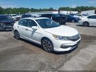 2016 Honda Accord Ex-l White vin: 1HGCR2F95GA160157