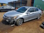 2017 Honda Accord Exl Silver vin: 1HGCR3F85HA035240