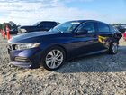 2020 Honda Accord Lx Синий vin: 1HGCV1F10LA005347