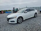2018 Honda Accord Lx White vin: 1HGCV1F17JA136840