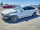 2019 Honda Accord Lx White vin: 1HGCV1F18KA123998