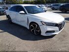 2019 Honda Accord Sport White vin: 1HGCV1F31KA095513