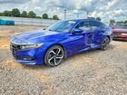 2019 Honda Accord Sport Blue vin: 1HGCV1F32KA170297