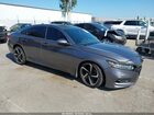 2020 Honda Accord Sport Серый vin: 1HGCV1F32LA121134