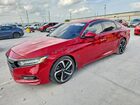 2018 Honda Accord Sport Red vin: 1HGCV1F35JA054736