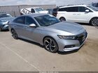 2019 Honda Accord Sport Серебряный vin: 1HGCV1F35KA011340