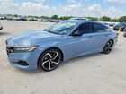 2021 Honda Accord Sport Синий vin: 1HGCV1F35MA086428