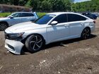2019 Honda Accord Sport White vin: 1HGCV1F36KA016403