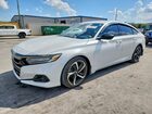 2021 Honda Accord Sport White vin: 1HGCV1F36MA104693