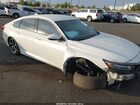 2018 Honda Accord Sport White vin: 1HGCV1F37JA242416