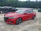 2019 Honda Accord Sport Red vin: 1HGCV1F37KA144004