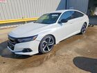 2022 Honda Accord Sport White vin: 1HGCV1F37NA065596