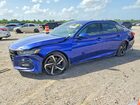 2020 Honda Accord Sport Blue vin: 1HGCV1F38LA109876