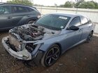 2021 Honda Accord Sport Gray vin: 1HGCV1F38MA110317