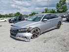 2018 Honda Accord Sport Silver vin: 1HGCV1F39JA043058