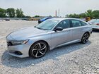 2022 Honda Accord Sport Серый vin: 1HGCV1F3XNA086765