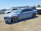 2022 Honda Accord Sport Se Gray vin: 1HGCV1F43NA034340