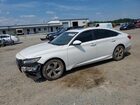 2018 Honda Accord Ex White vin: 1HGCV1F44JA055322
