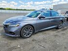 2022 Honda Accord Exl Gray vin: 1HGCV1F50NA055669