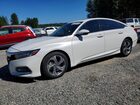 2018 Honda Accord Exl White vin: 1HGCV1F56JA037204