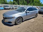2022 Honda Accord Exl Gray vin: 1HGCV1F5XNA018192