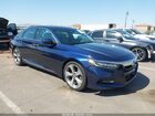 2018 Honda Accord Touring Blue vin: 1HGCV1F94JA016418
