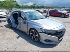 2022 Honda Accord Sport 2.0t Серебряный vin: 1HGCV2F32NA004551