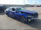 2018 Honda Accord Sport 2.0t Blue vin: 1HGCV2F33JA019926