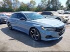 2022 Honda Accord Sport 2.0t Light Blue vin: 1HGCV2F34NA001800