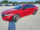 2021 Honda Accord Sport Red vin: 1HGCV2F38MA022468