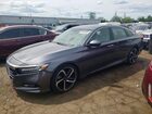 2019 Honda Accord Gray vin: 1HGCV2F93KA034738