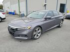 2018 Honda Accord Touring Gray vin: 1HGCV2F94JA043611