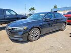 2018 Honda Accord Hybrid Black vin: 1HGCV3F10JA001694