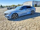2022 Honda Accord Hybrid Sport Gray vin: 1HGCV3F22NA038728