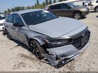 2022 Honda Accord Hybrid Sport Light Blue vin: 1HGCV3F2XNA043594