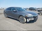 2019 Honda Accord Hybrid Ex Gray vin: 1HGCV3F43KA020560