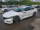 2018 Honda Accord Hybrid Exl White vin: 1HGCV3F57JA004501