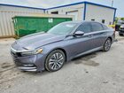 2020 Honda Accord Touring Hybrid Gray vin: 1HGCV3F91LA013894