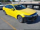 2019 Honda Accord Hybrid Touring Yellow vin: 1HGCV3F96KA013436