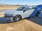 2022 Honda Accord Touring Hybrid Gray vin: 1HGCV3F9XNA027280