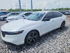2025 Honda Accord Hybrid Sport White vin: 1HGCY2F52SA040745