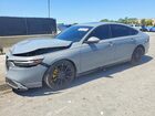 2023 Honda Accord Touring Hybrid Gray vin: 1HGCY2F80PA007079