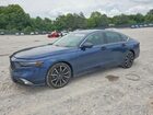 2024 Honda Accord Touring Hybrid Blue vin: 1HGCY2F82RA084653