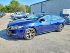 2018 Nissan Maxima 3.5 Sv Blue vin: 1N4AA6AP0JC408391