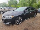 2016 Nissan Maxima 3.5s Black vin: 1N4AA6AP2GC379839