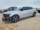 2017 Nissan Maxima 3.5 S Silver vin: 1N4AA6AP2HC381916
