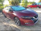 2017 Nissan Maxima 3.5 Platinum Maroon vin: 1N4AA6AP2HC423954