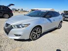 2016 Nissan Maxima 3.5 S Silver vin: 1N4AA6AP3GC377856