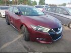2017 Nissan Maxima 3.5 Platinum Burgundy vin: 1N4AA6AP4HC429691