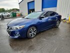 2018 Nissan Maxima 3.5 Sv Blue vin: 1N4AA6AP4JC406157